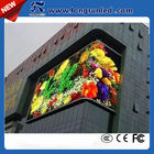 Lightweight HD 10mm Outdoor Fixed LED Display For Roadside 1/4 Scan Mode
